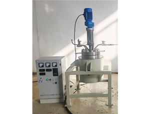 10L高温高压不锈钢衬钛电加热反应釜已完工发往赣州