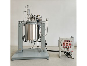 100L不锈钢油浴电加热加氢反应釜已完工发往濮阳