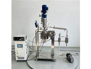1L高温不锈钢减压蒸馏手动升降实验釜已完工发往孟加拉