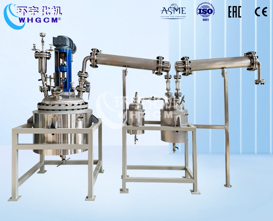 100L不锈钢双端面机械密封反应釜